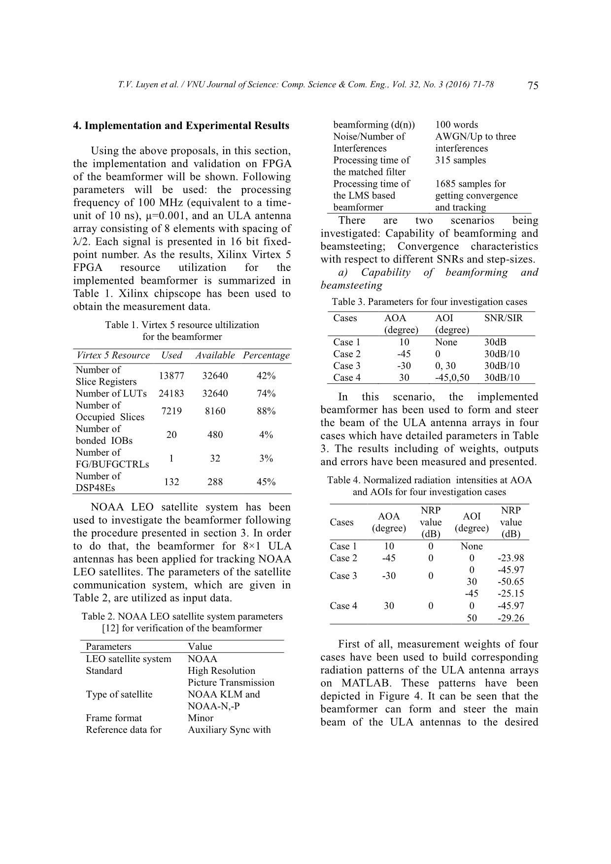 Design of LMS based adaptive beamformer for ULA antennas trang 5