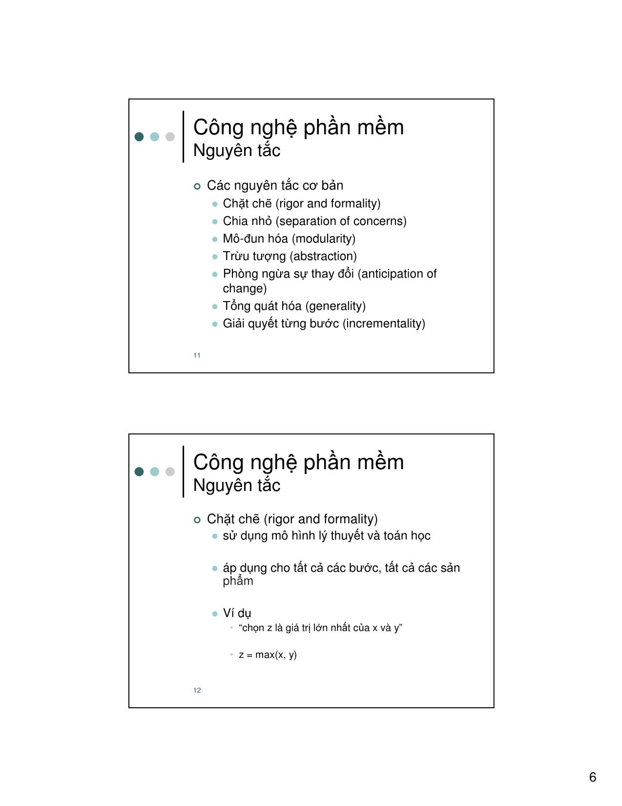 Bài giảng Nhập môn công nghệ phần mềm - Chương 1: Giới thiệu công nghệ phần mềm - Nguyễn Thanh Bình trang 6