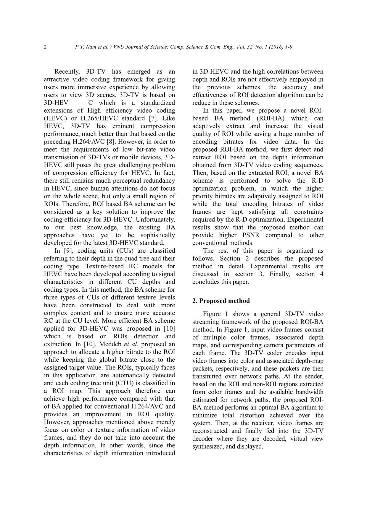 Efficient region-Of-interest based adaptive bit allocation for 3D-TV  video transmission over networks trang 2