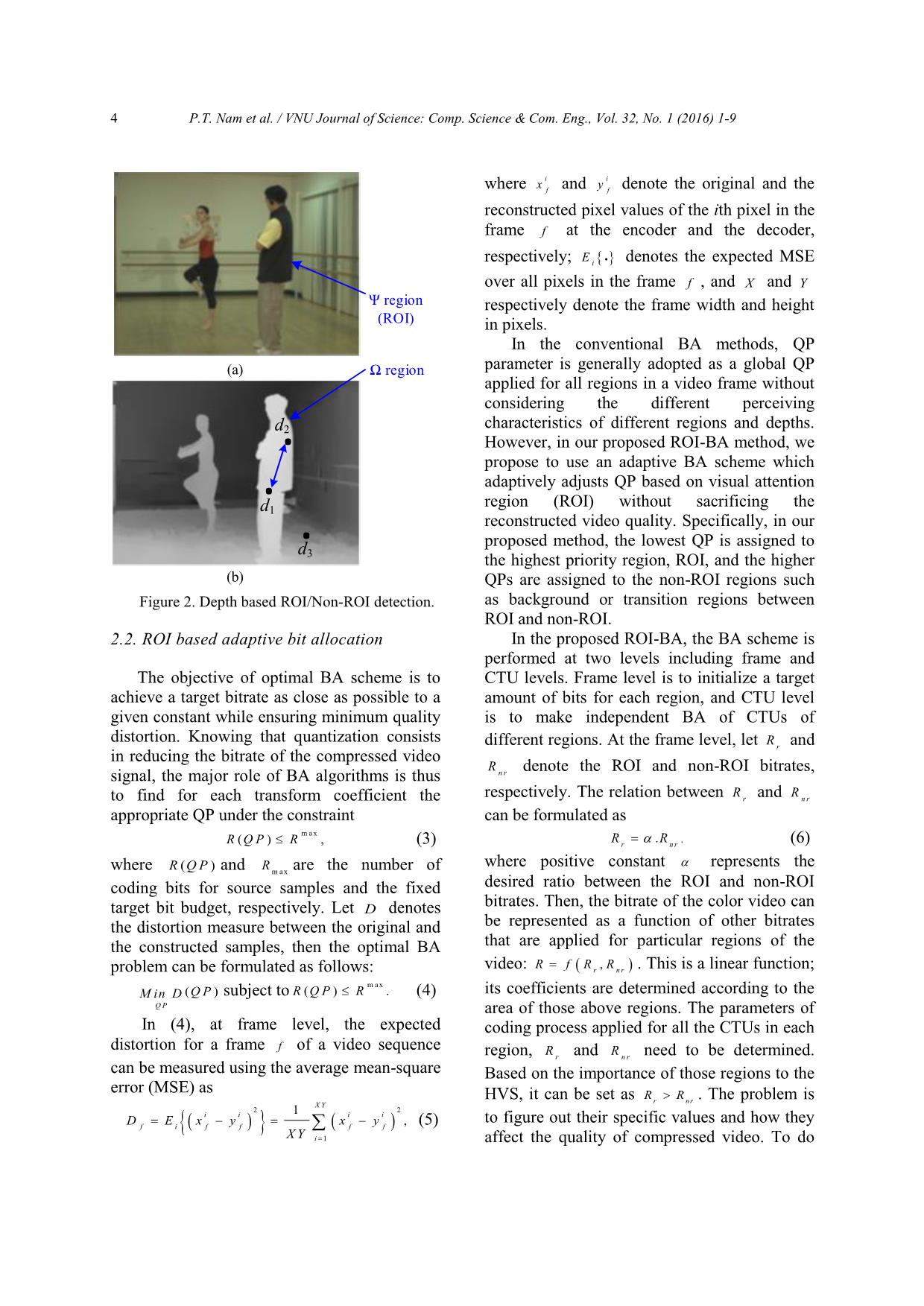 Efficient region-Of-interest based adaptive bit allocation for 3D-TV  video transmission over networks trang 4