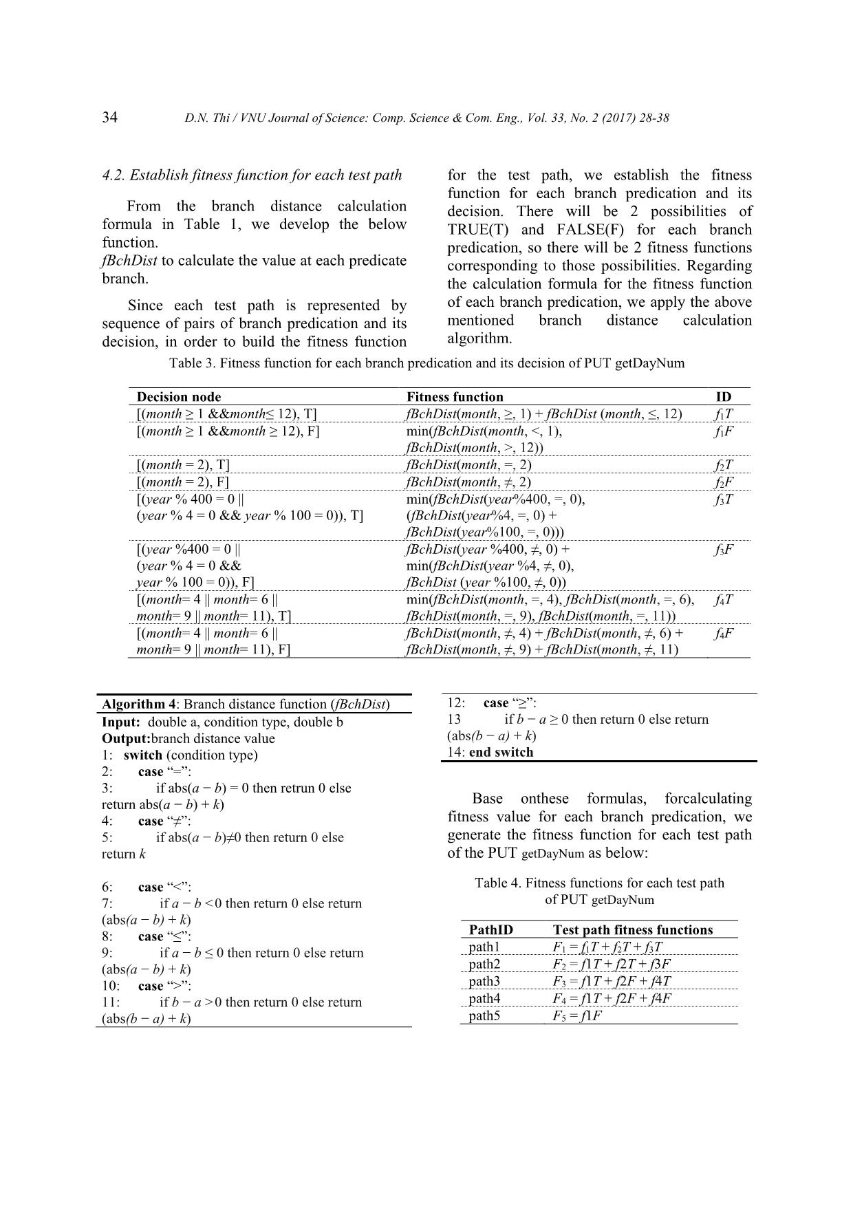 Generating test data for software structural testing using particle swarm optimization trang 7