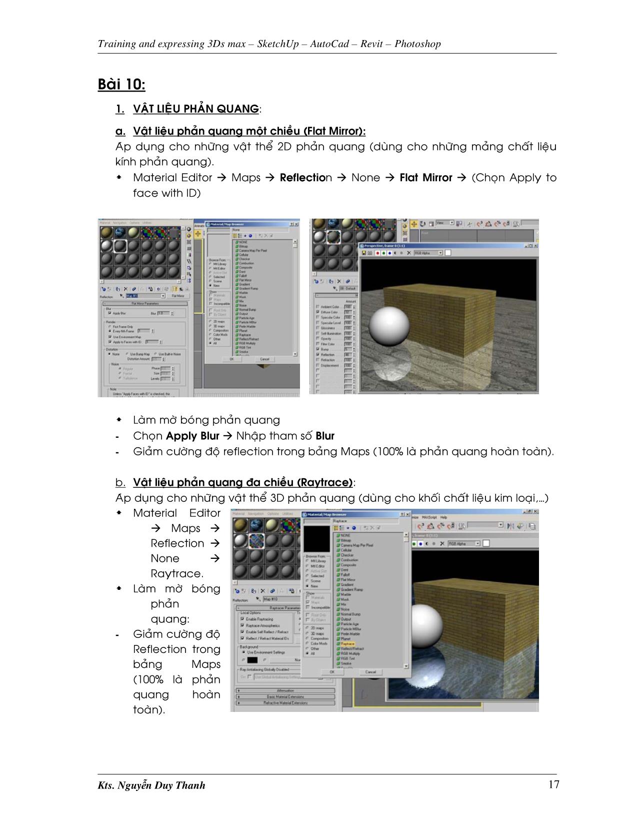 Giáo trình 3DS max 9.0 (Phần 2) trang 1