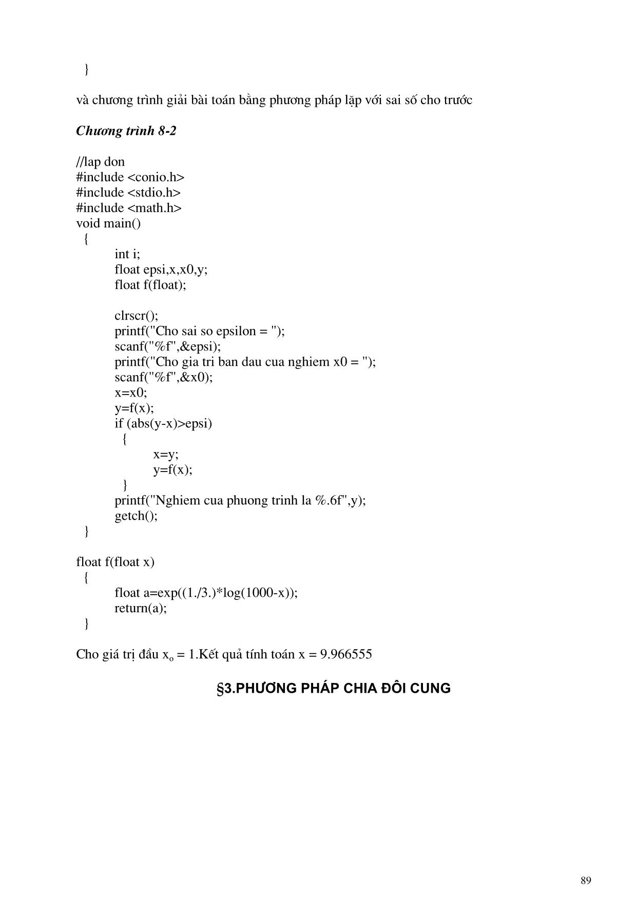 Giáo trình Turbo C nâng cao và C++ (Phần 2) trang 3