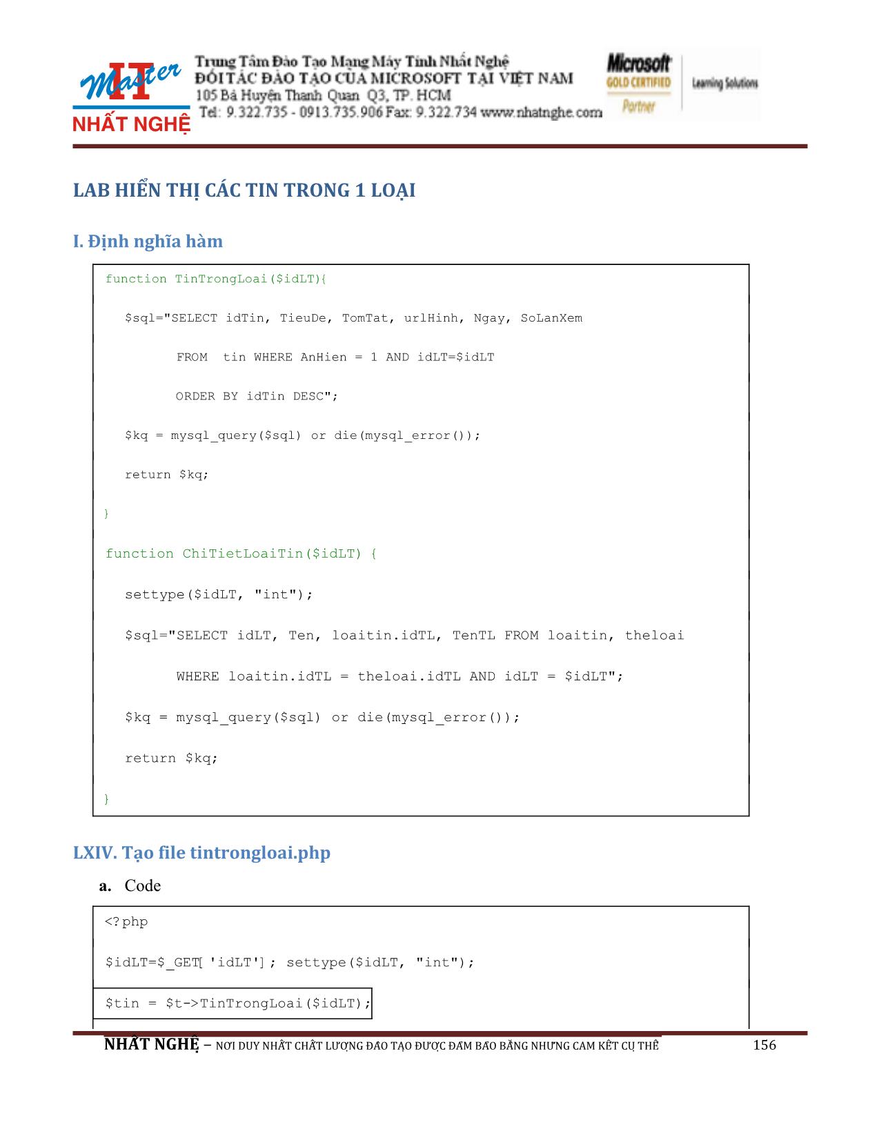 Giáo trình Hướng dẫn thiết kế Web PHP và MySQL (Phần 2) trang 8