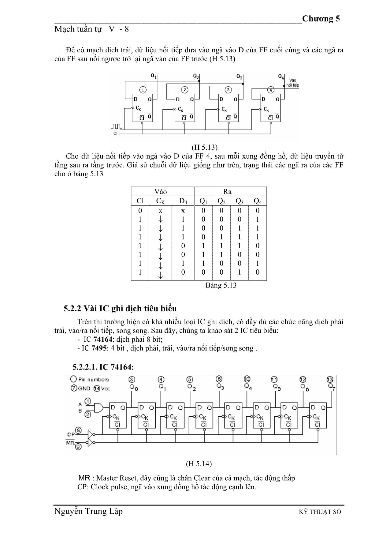 Giáo trình Kỹ thuật số (Phần 2) trang 9