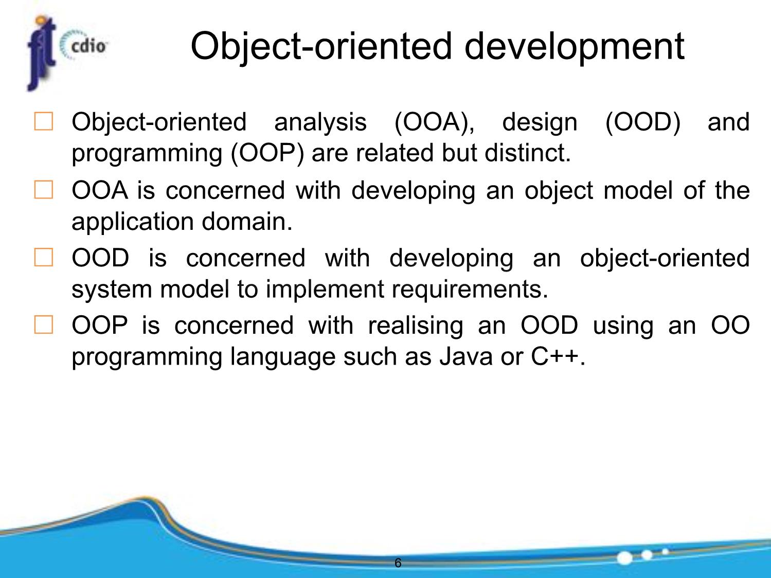 Bài giảng Introduction to Software Engineering - Week 7: Object-Oriented design - Nguyễn Thị Minh Tuyền trang 6