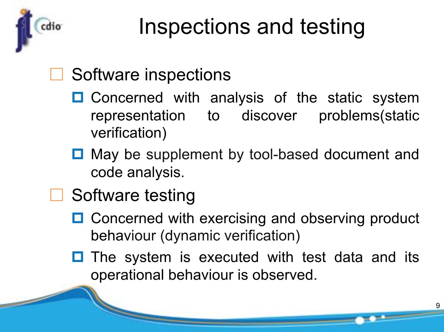Bài giảng Introduction to Software Engineering - Week 9: Software testing - Nguyễn Thị Minh Tuyền trang 9