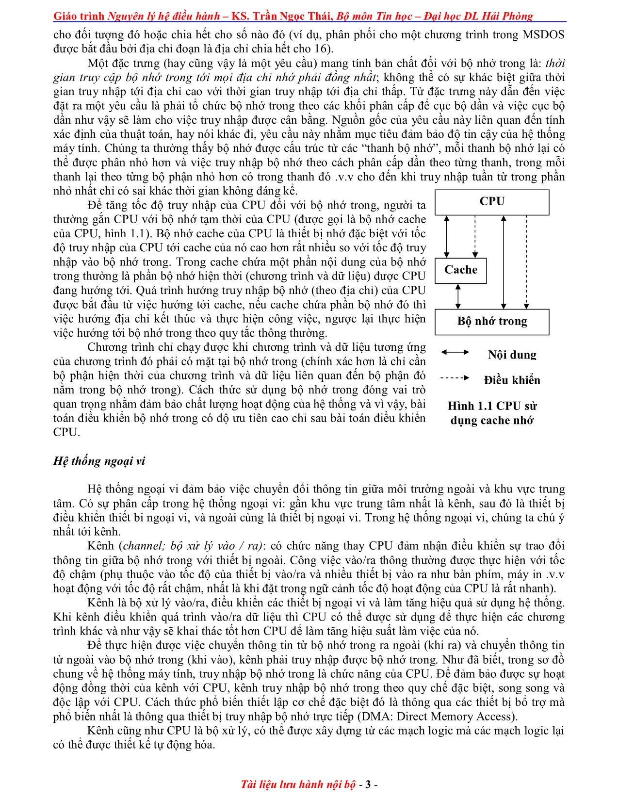 Giáo trình Nguyên lý điều hành (Phần 1) trang 3
