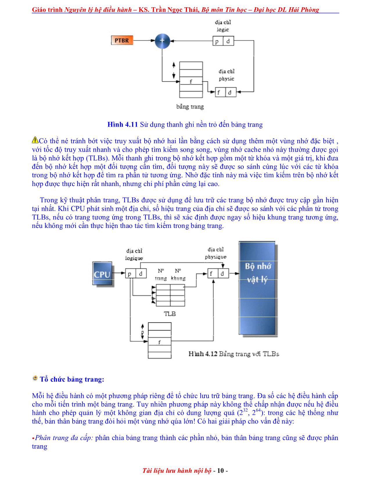 Giáo trình Nguyên lý điều hành (Phần 2) trang 10