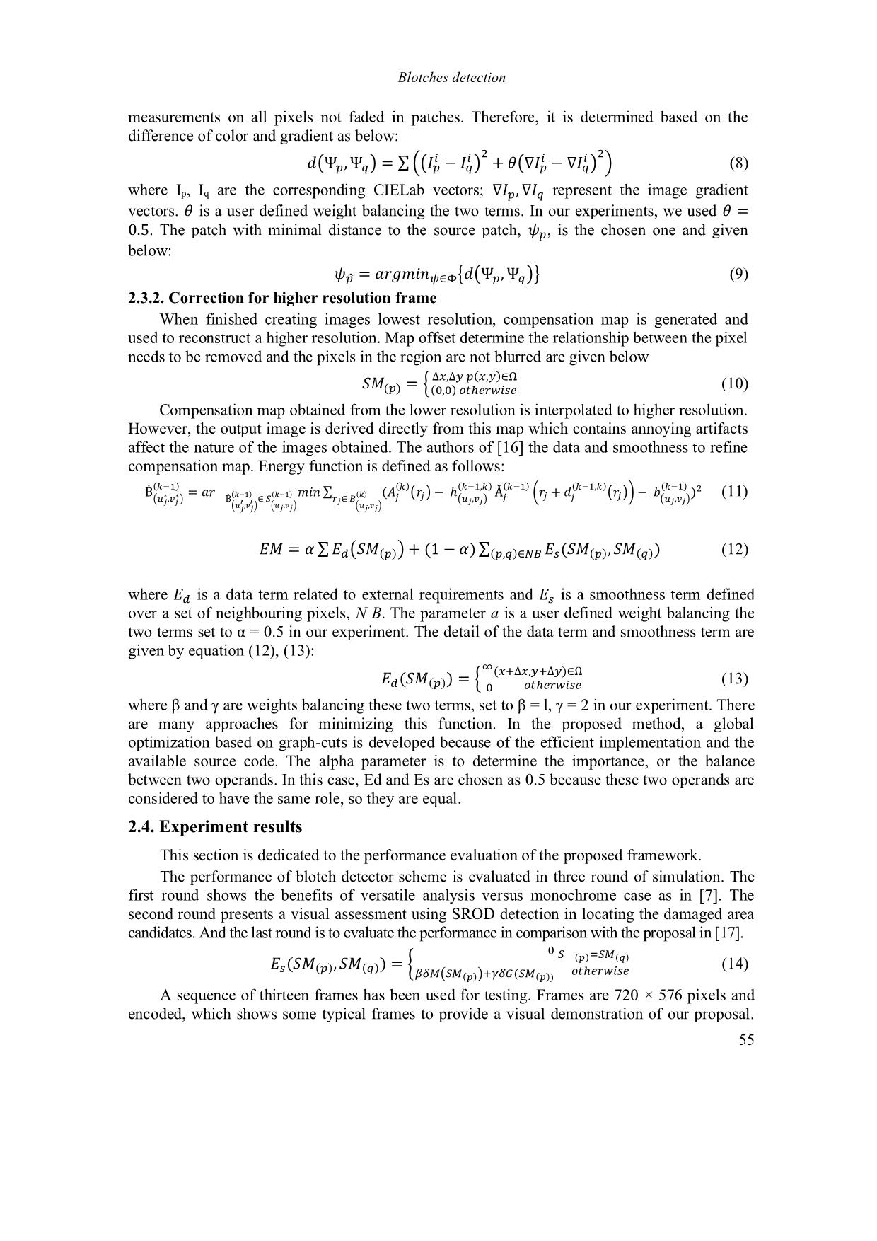 Blotches detection trang 5