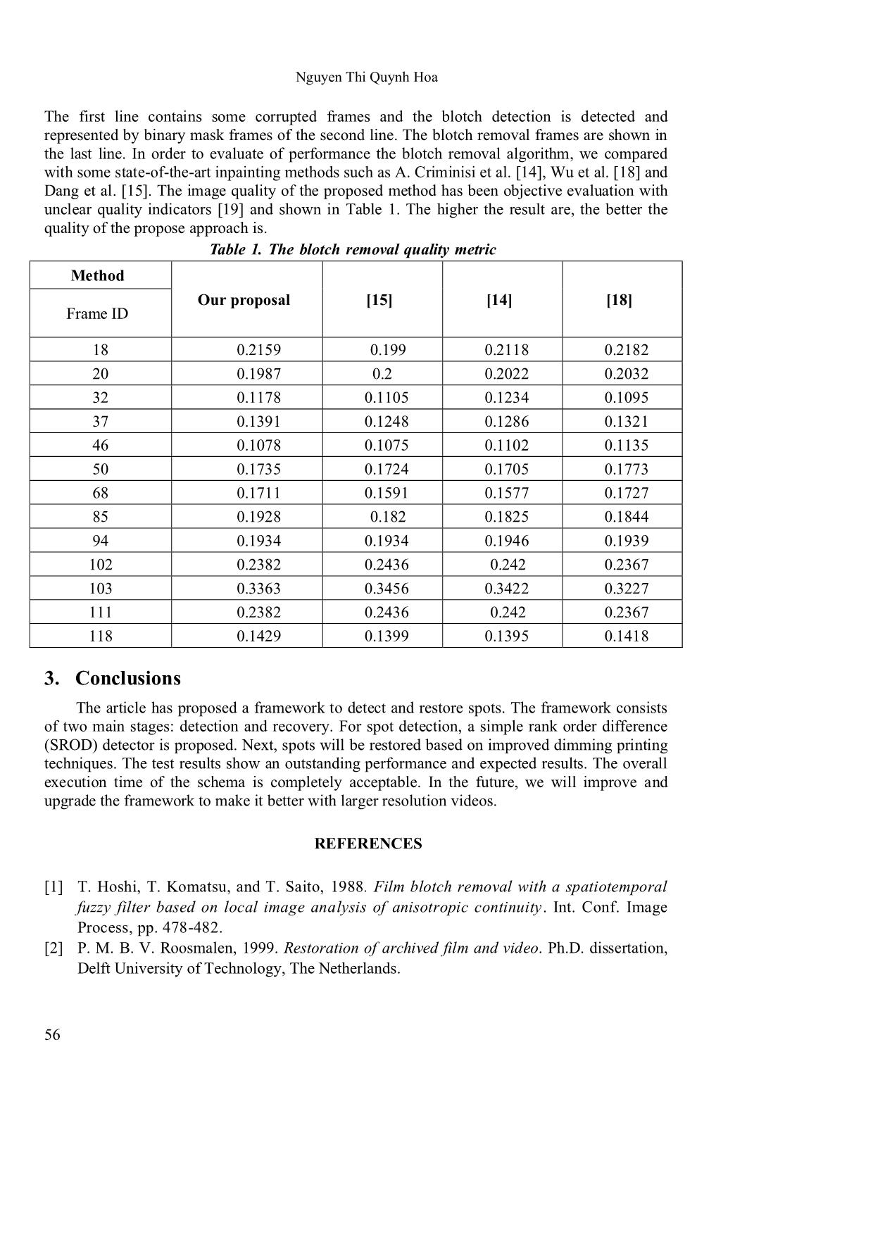 Blotches detection trang 6