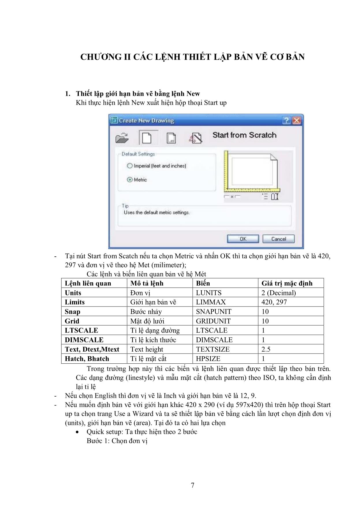 Giáo trình AutoCAD 2005 trang 7