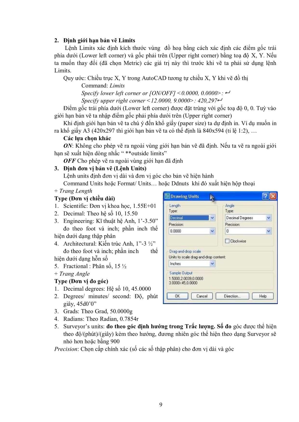 Giáo trình AutoCAD 2005 trang 9