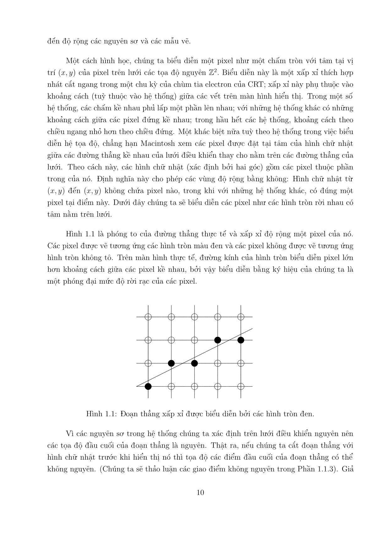 Giáo trình Đồ họa máy tính I (Phần 1) trang 10