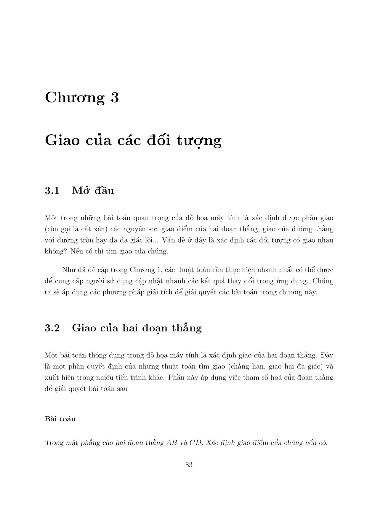 Giáo trình Đồ họa máy tính I (Phần 2) trang 1