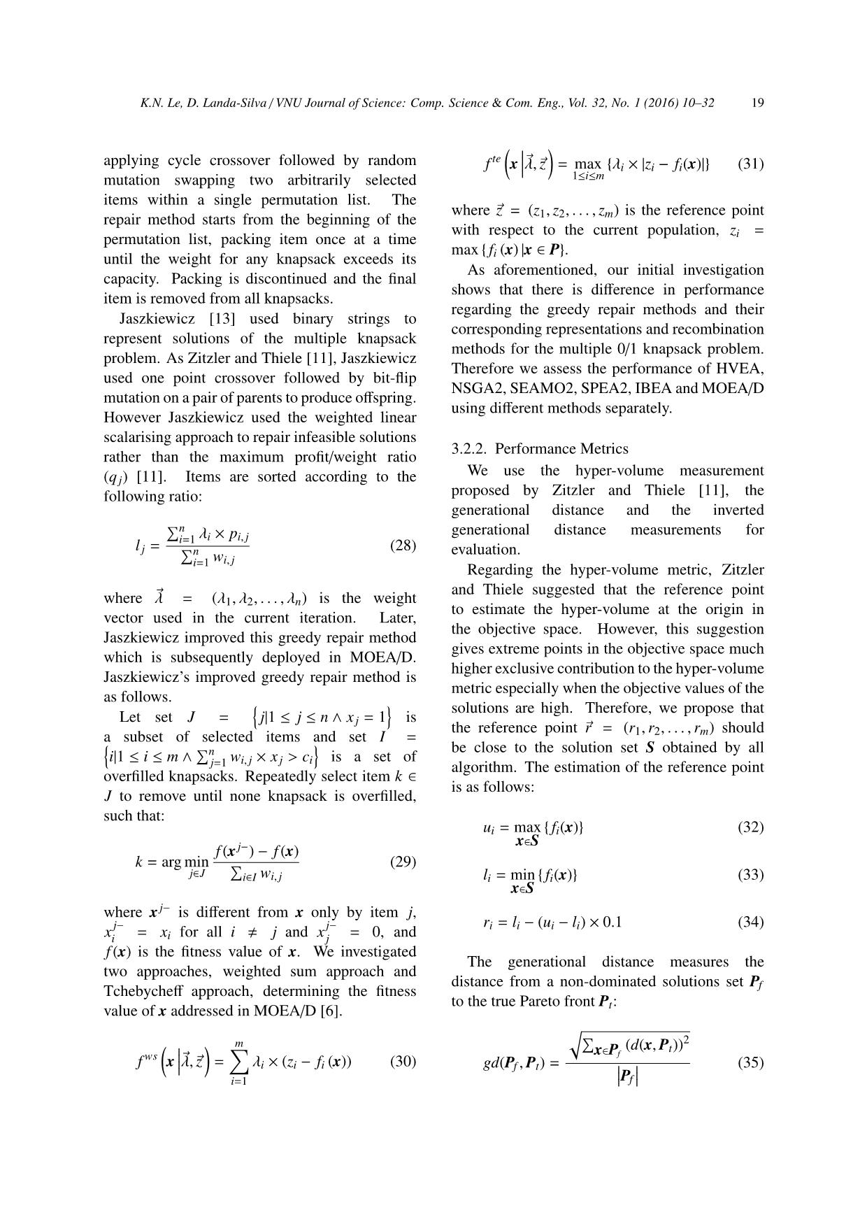 Hyper - Volume evolutionary algorithm trang 10