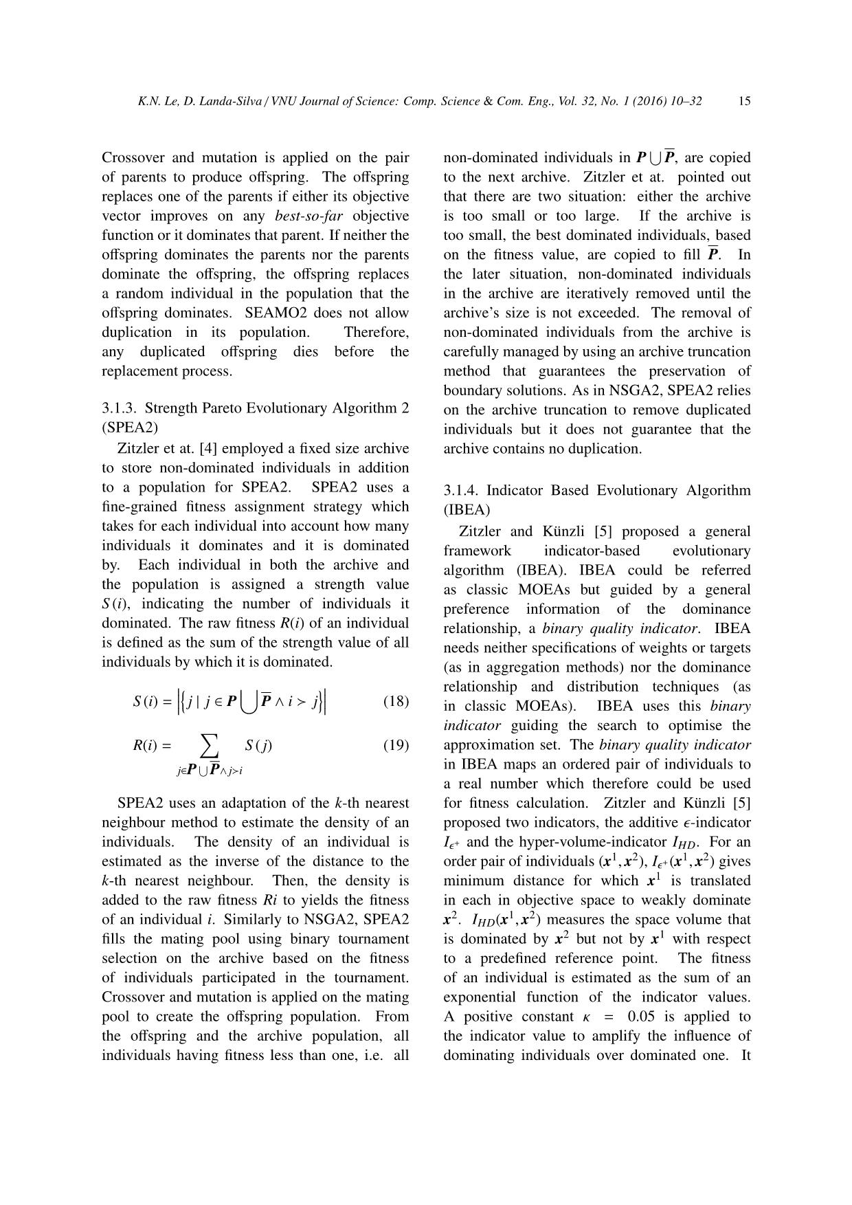 Hyper - Volume evolutionary algorithm trang 6