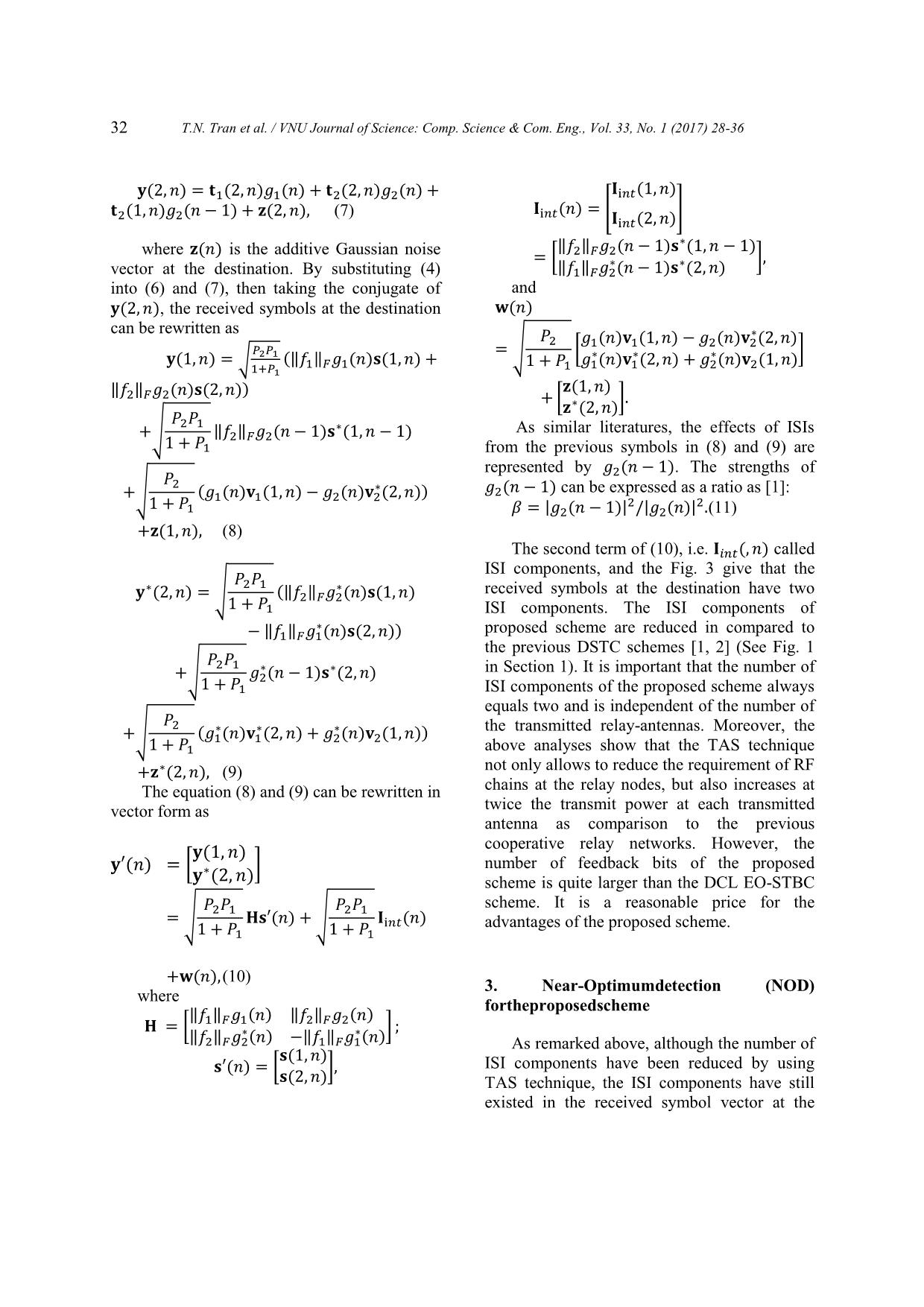 Improving performance of the asynchronous cooperative relay network with maximum ratio combining and transmit antenna selection technique trang 5