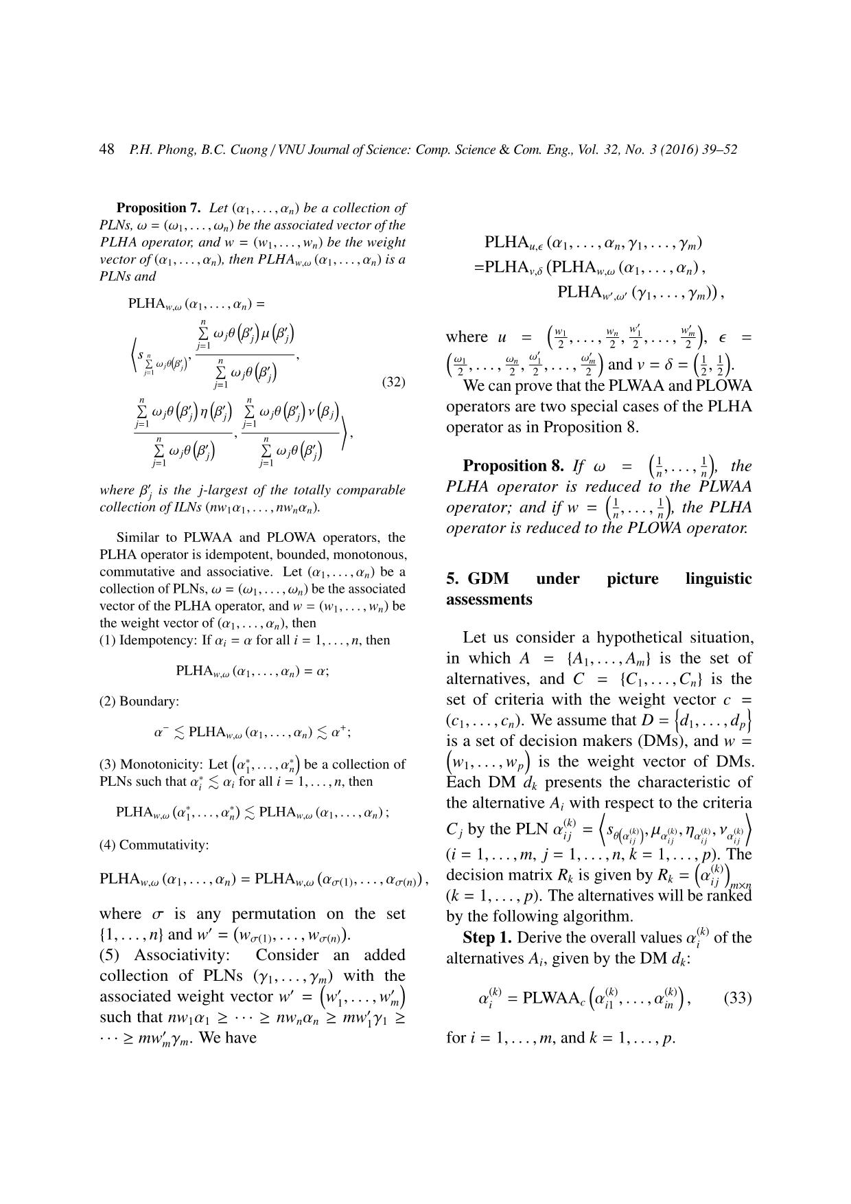 Multi - Criteria group decision making with picture linguistic numbers trang 10