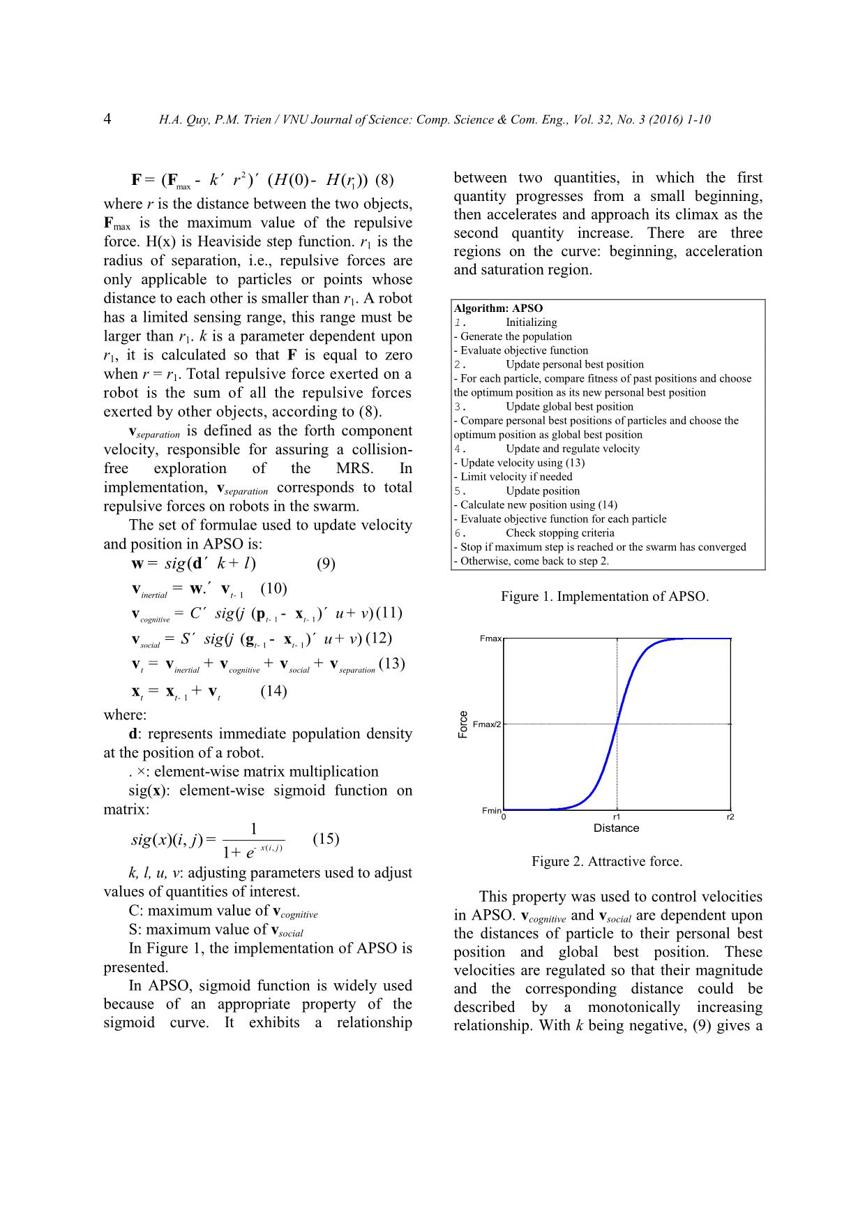 Swarm optimization approach for light source detection by multi - Robot system trang 4