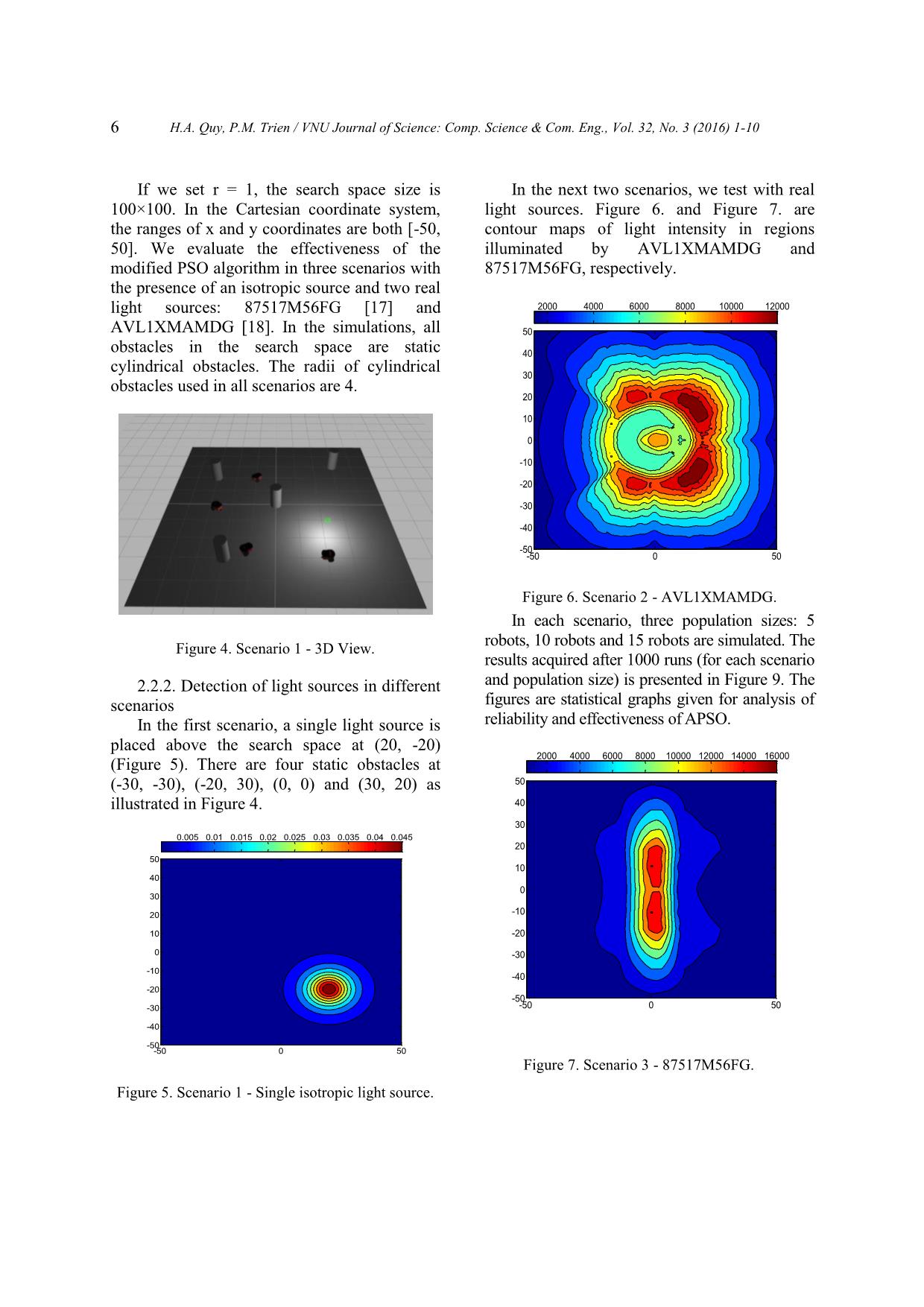 Swarm optimization approach for light source detection by multi - Robot system trang 6