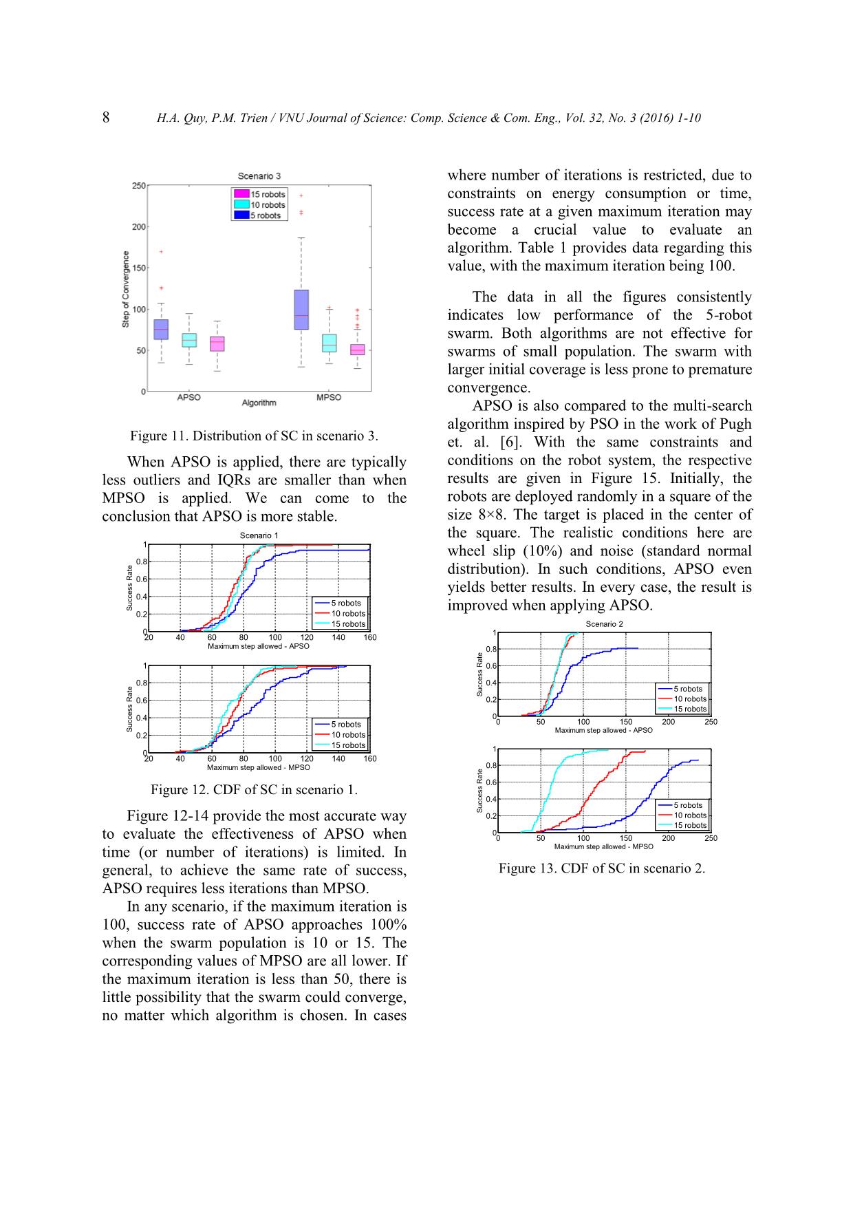 Swarm optimization approach for light source detection by multi - Robot system trang 8