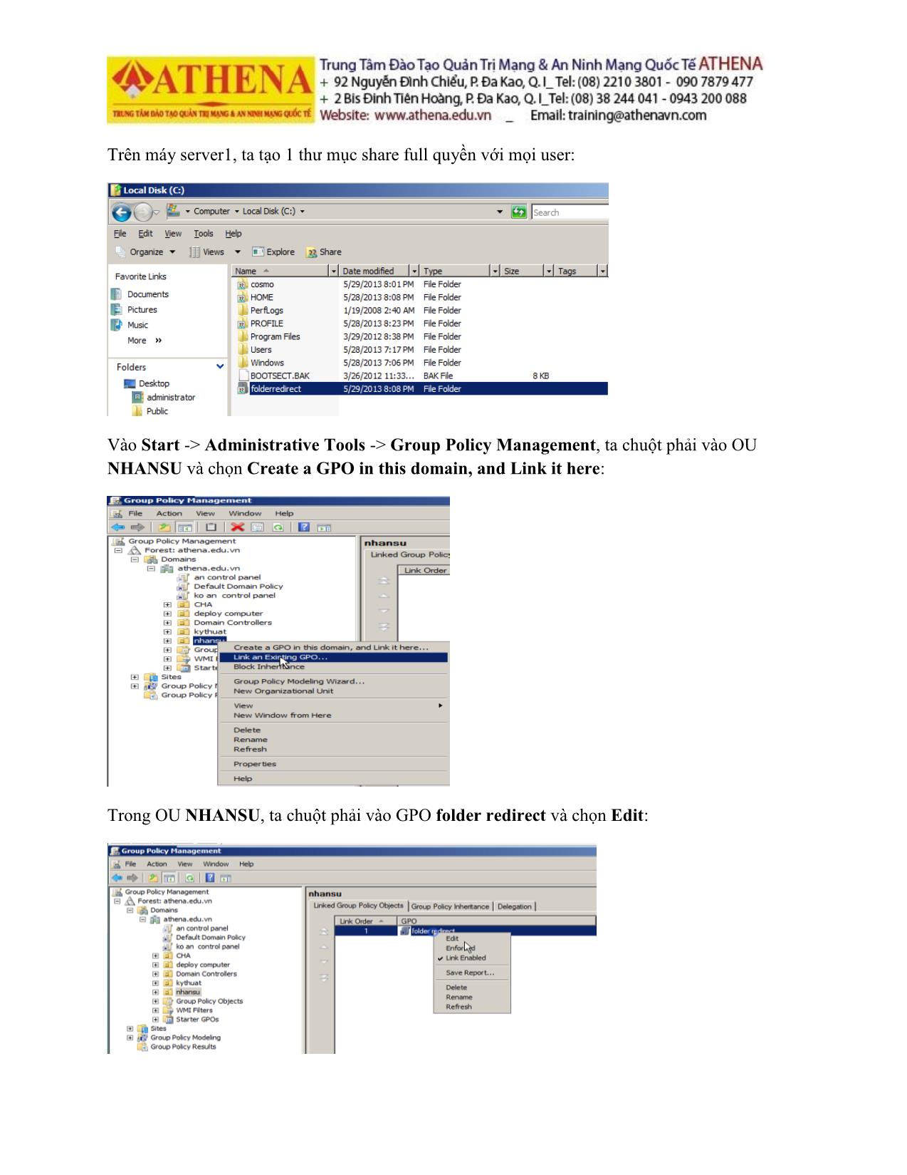 Tài liệu DeploySoftware - FolderRedirectionScript trang 7