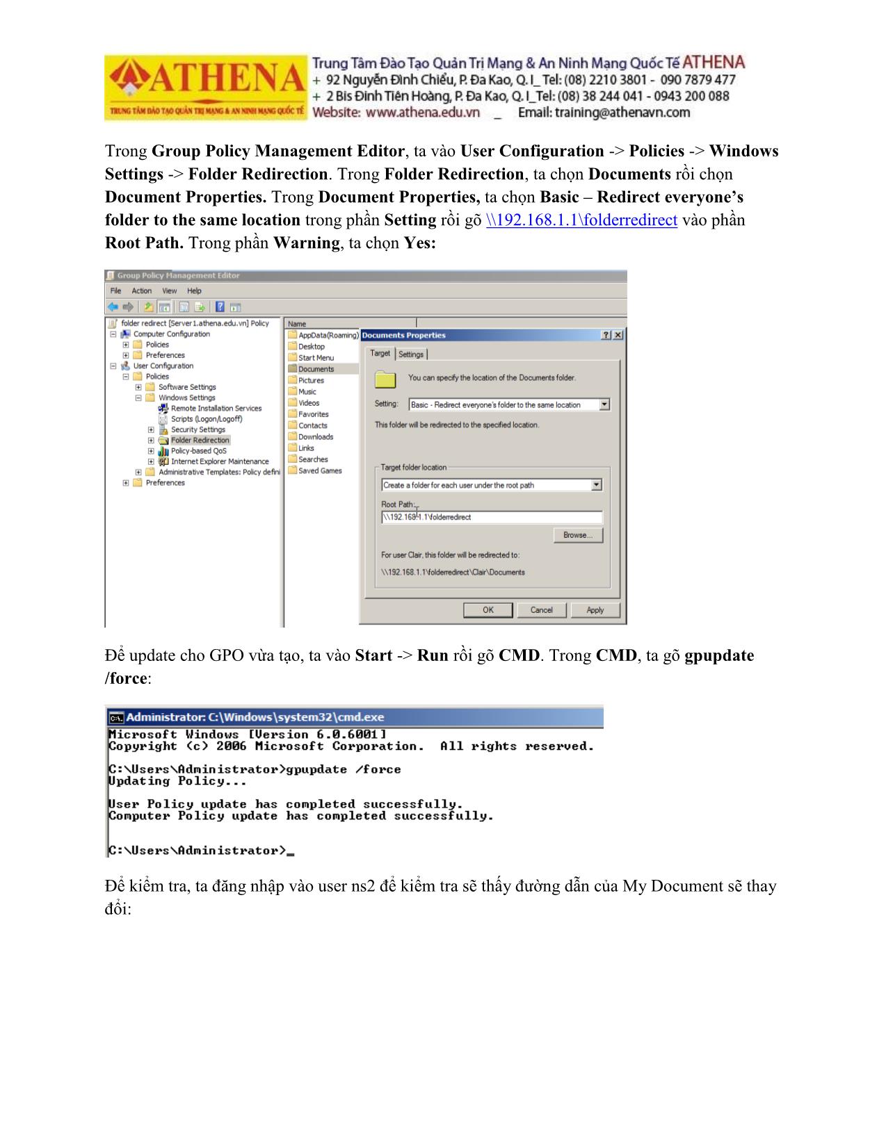 Tài liệu DeploySoftware - FolderRedirectionScript trang 8