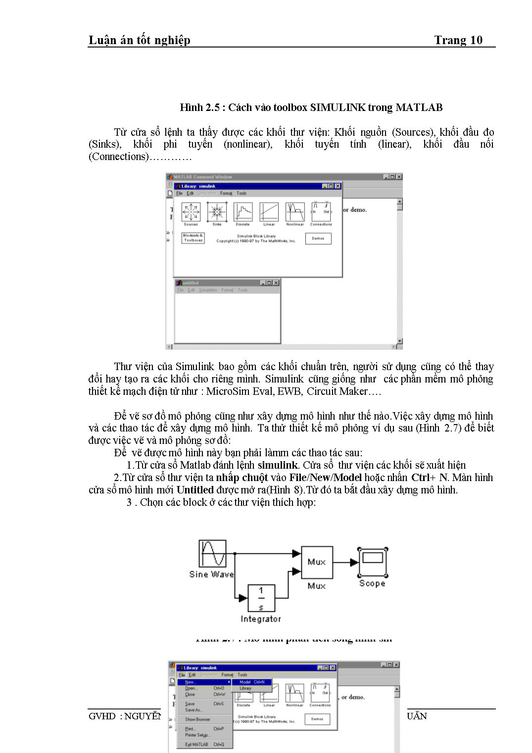 Luận án Tim hiểu Simulink trang 10