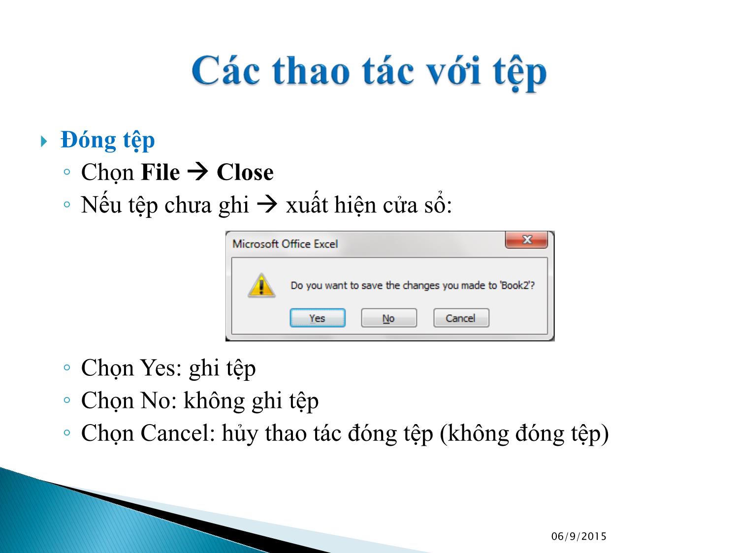 Bài giảng Tin học ứng dụng - Chương 1: Các hàm thông dụng trong Excel trang 9