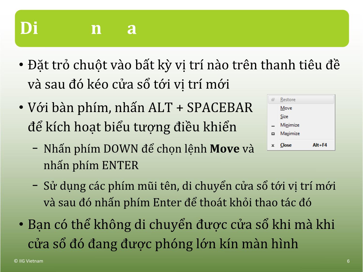 Bài giảng Máy tính căn bản - Bài 2: Tập tin và Thư mục trang 6