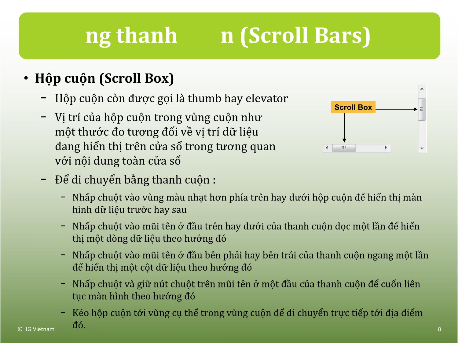 Bài giảng Máy tính căn bản - Bài 2: Tập tin và Thư mục trang 8