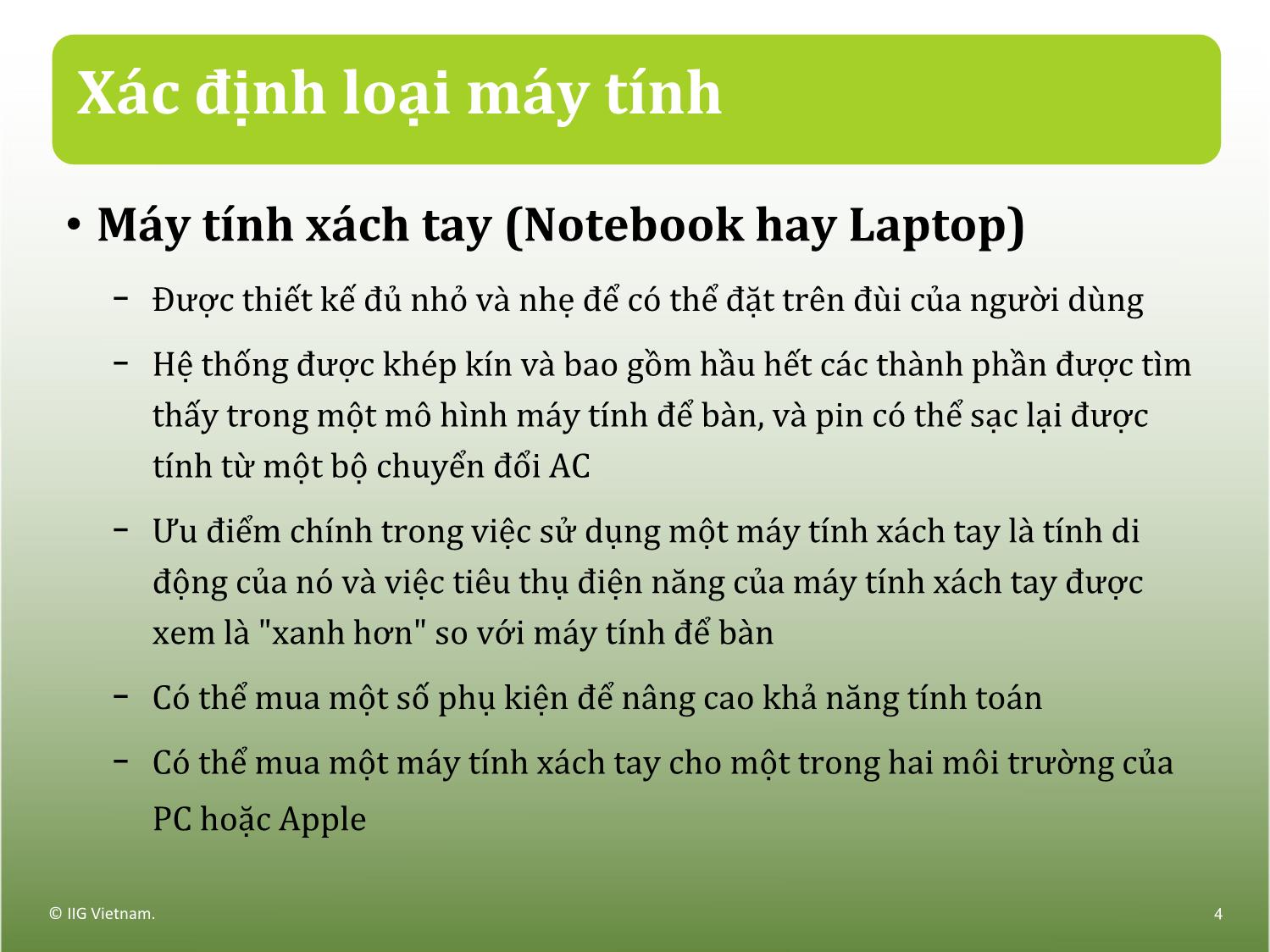 Bài giảng Máy tính căn bản - Bài 3: Phần cứng trang 4