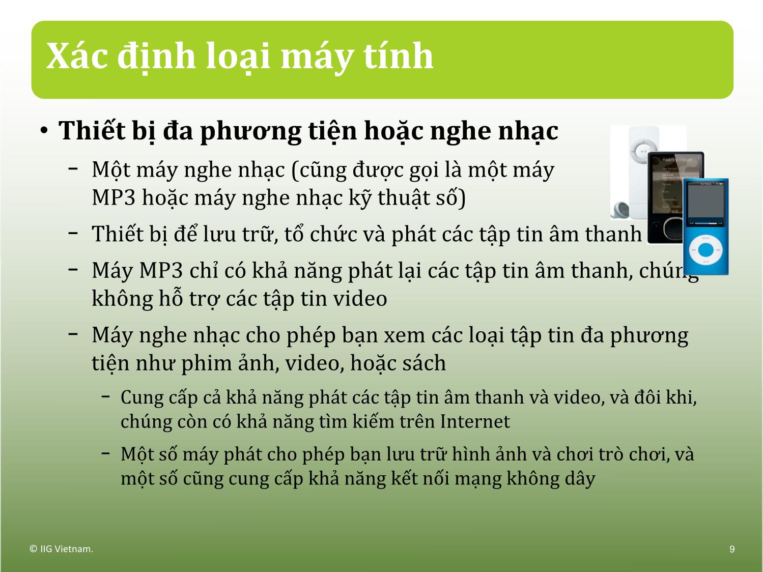 Bài giảng Máy tính căn bản - Bài 3: Phần cứng trang 9