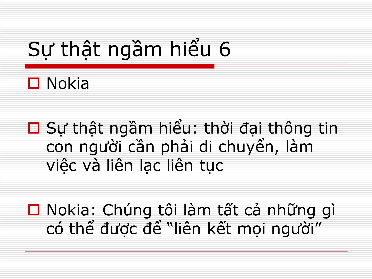 Bài giảng Customer insight (Sự thật ngầm hiểu) trang 10