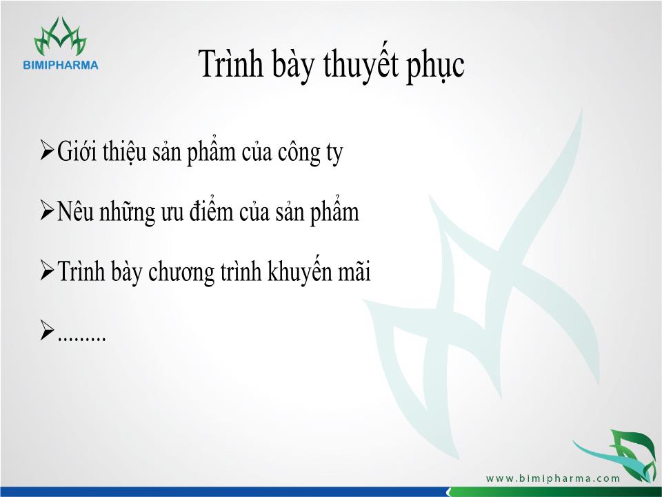 Bài giảng Đào tạo kỹ năng bán hàng - Call 5 bước bán hàng cơ bản trang 9