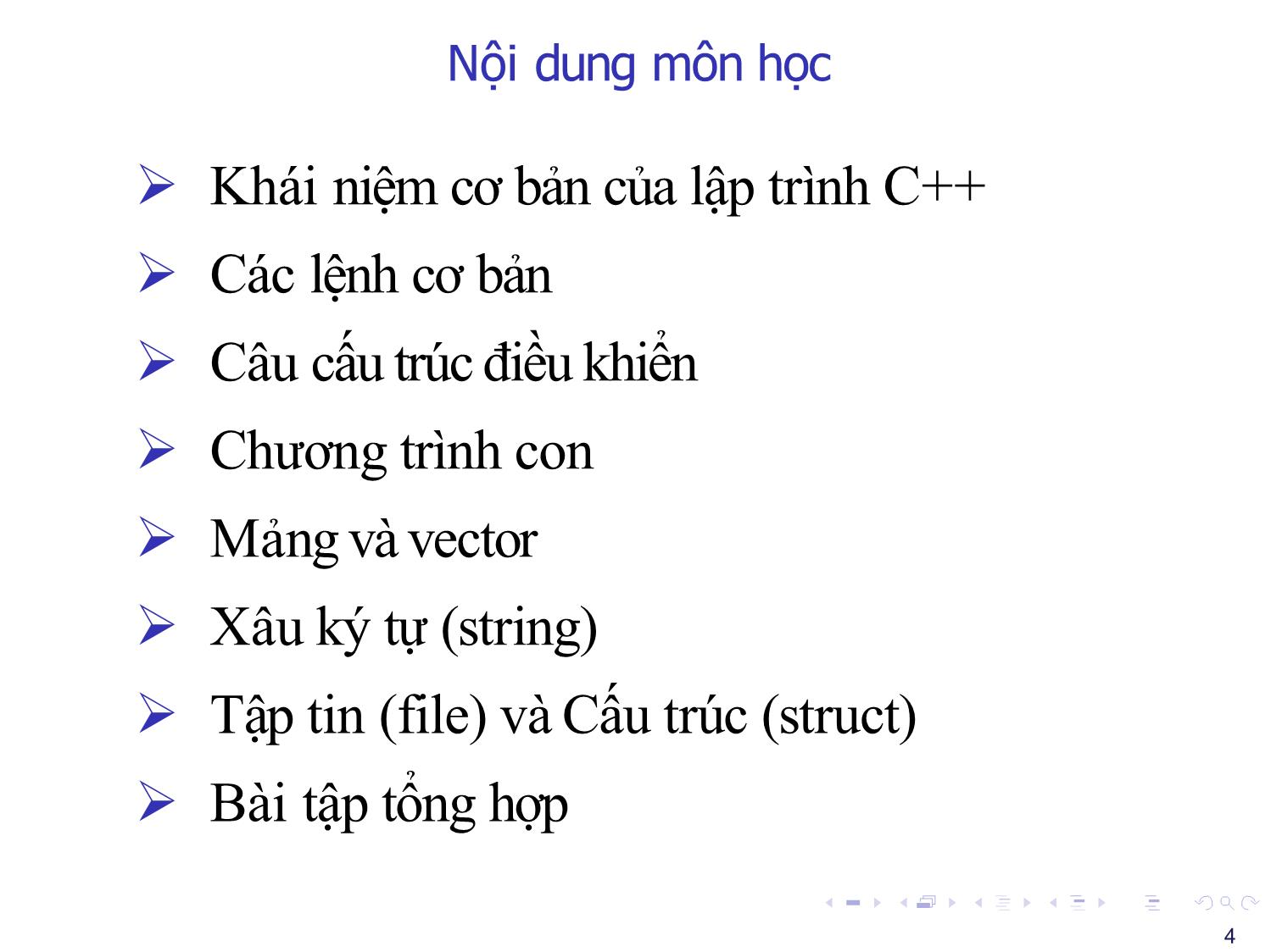 Bài giảng Tin học đại cương - Bài 1: Tổng quan môn học và giới thiệu chung - Nguyễn Thị Phương Thảo trang 4