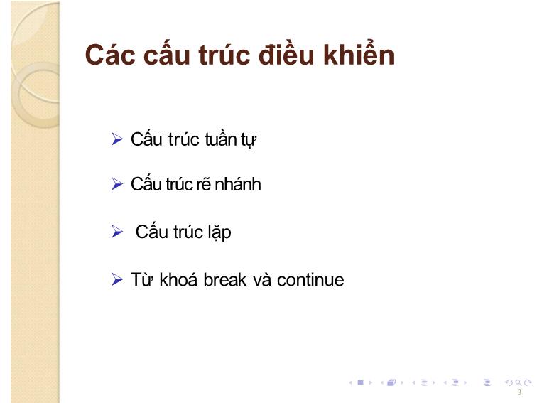 Bài giảng Tin học đại cương - Bài 4: Các cấu trúc điều khiển - Nguyễn Thị Phương Thảo trang 2