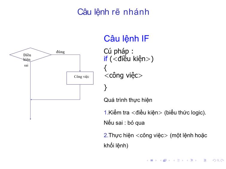 Bài giảng Tin học đại cương - Bài 4: Các cấu trúc điều khiển - Nguyễn Thị Phương Thảo trang 4