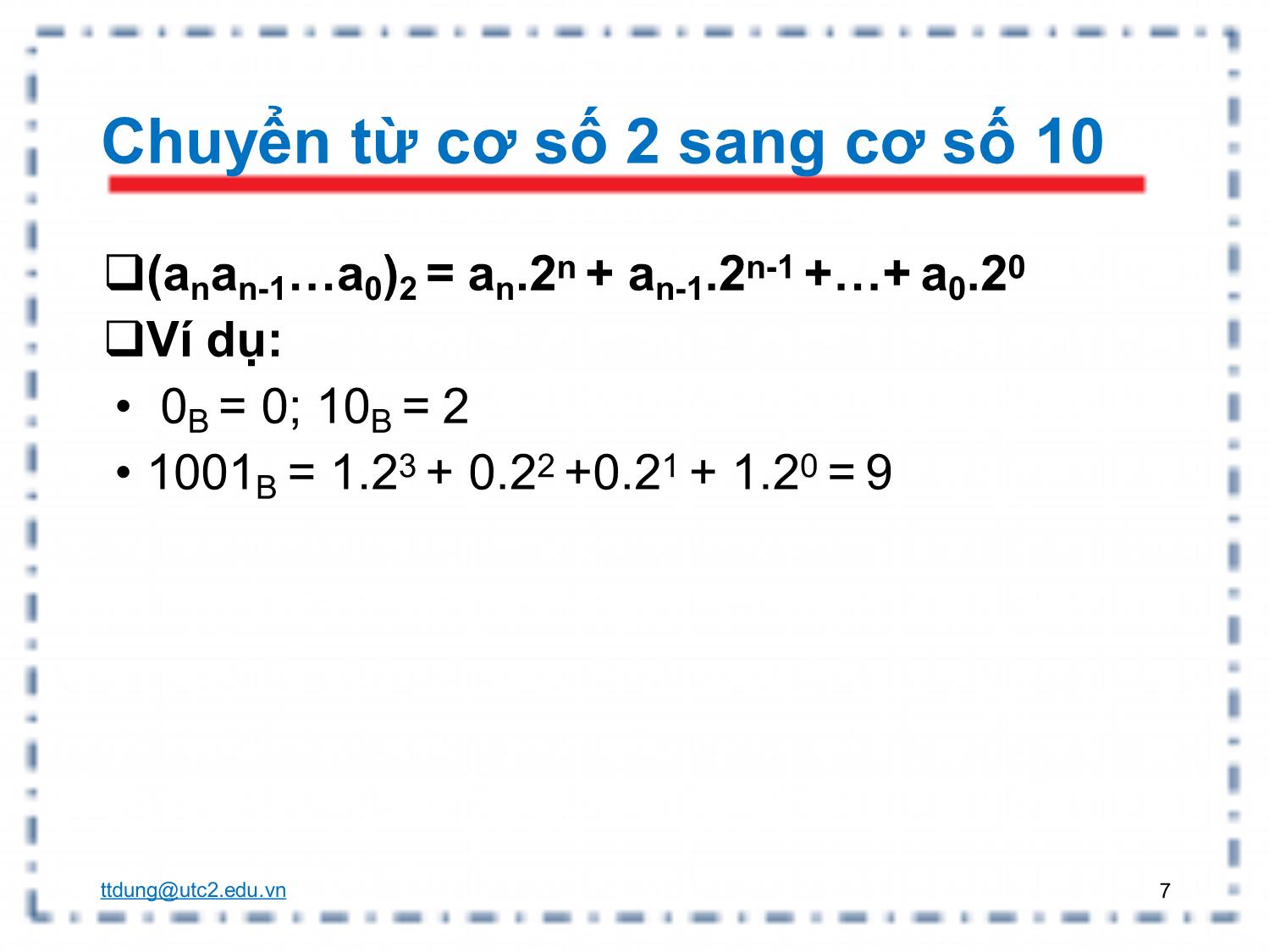 Bài giảng Tin học đại cương - Chương 1: Cơ bản về tin học trang 7