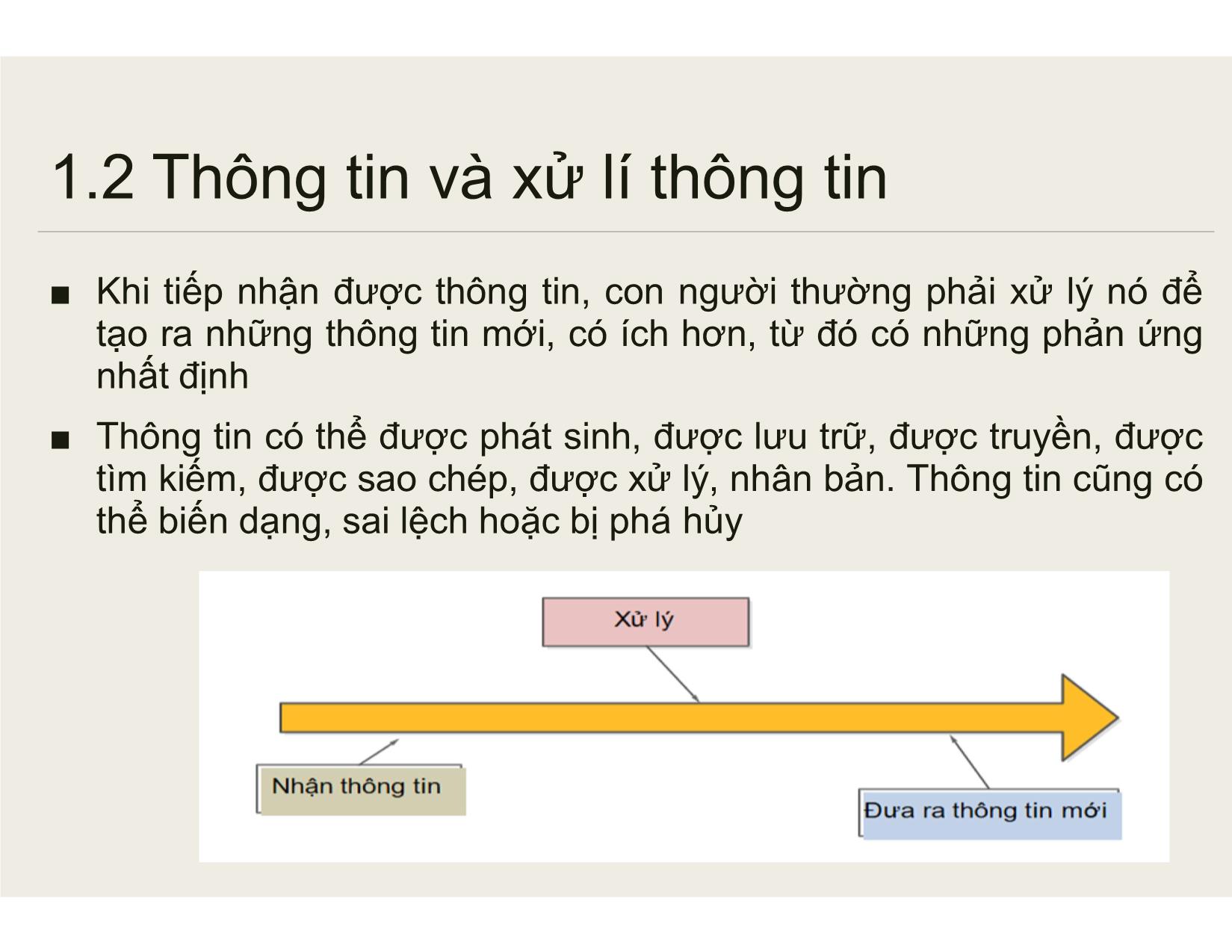 Bài giảng Tin học đại cương - Chương 1: Tổng quan về máy tính - Nguyễn Lê Minh trang 9