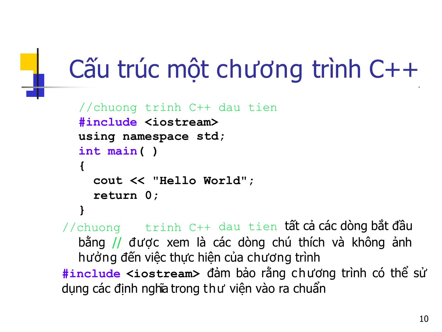 Bài giảng Tin học đại cương - Bài 2: Một số khái niệm cơ sở - Nguyễn Thị Phương Thảo trang 10