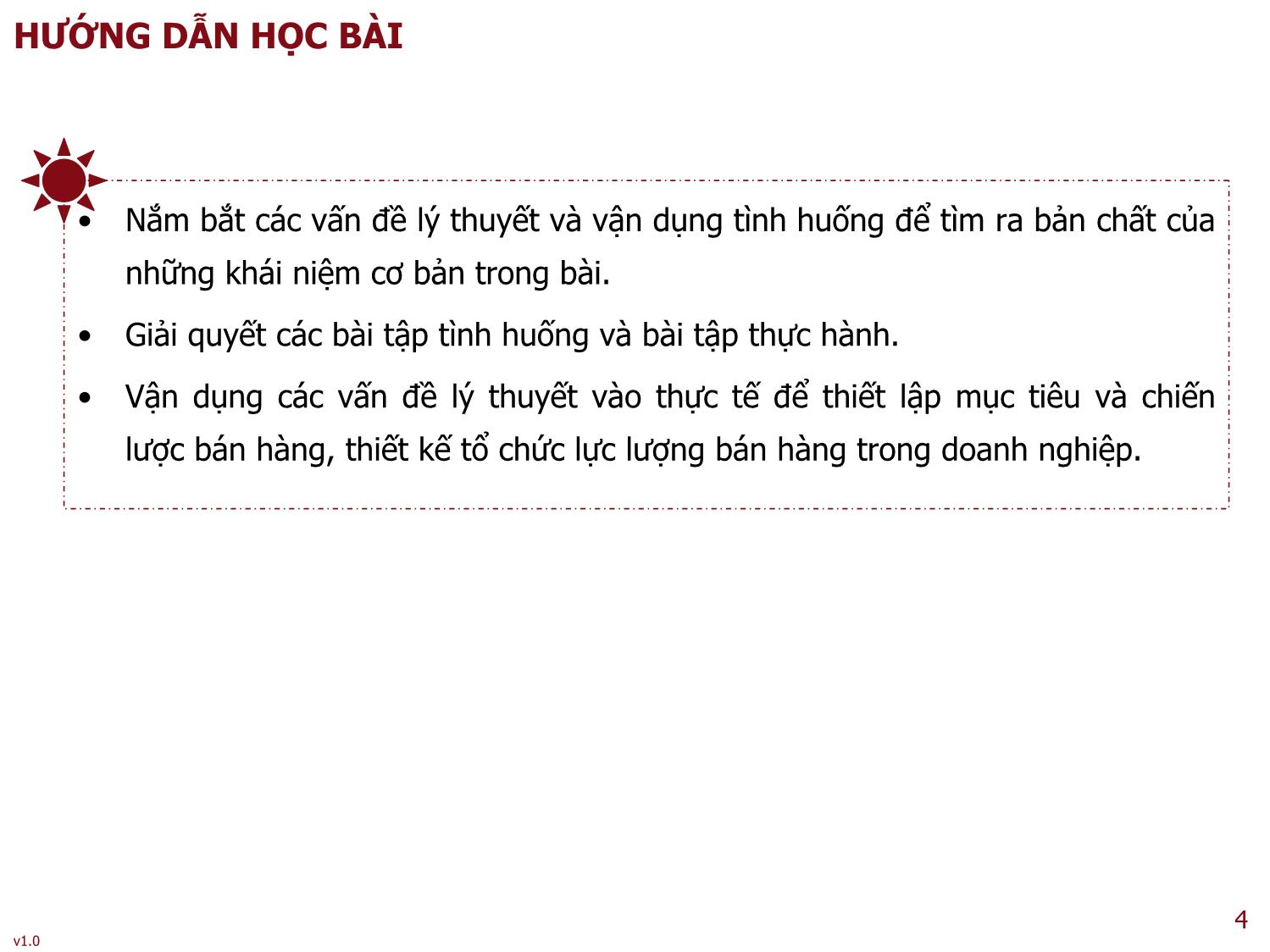 Bài giảng Quản trị bán hàng - Bài 2: Quản trị bán hàng chiến lược và cơ cấu tổ chức trong doanh nghiệp - Nguyễn Thu Lan trang 4