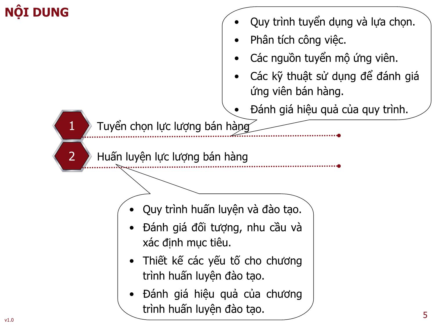 Bài giảng Quản trị bán hàng - Bài 4: Tuyển chọn và huấn luyện lực lượng bán hàng - Nguyễn Thu Lan trang 5