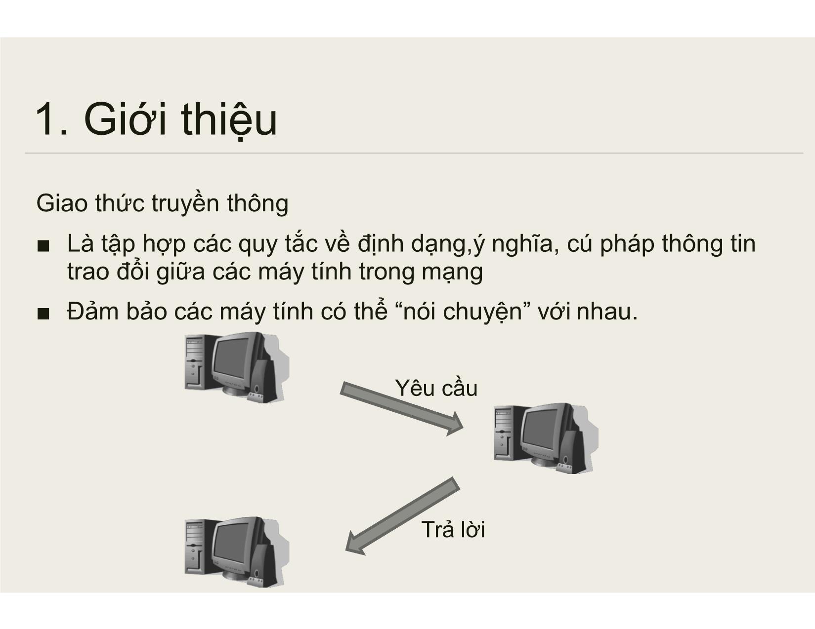 Bài giảng Tin học đại cương - Chương 2: Tổng quan về mạng máy tính - Nguyễn Lê Minh trang 9