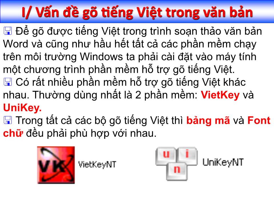 Bài giảng Tin học đại cương - Chương 4: Trình soạn thảo văn bản Microsoft Word - Nguyễn Quang Tuyến trang 10