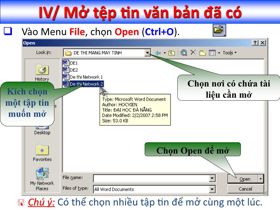 Bài giảng Tin học đại cương - Chương 4: Trình soạn thảo văn bản Microsoft Word - Nguyễn Quang Tuyến trang 6