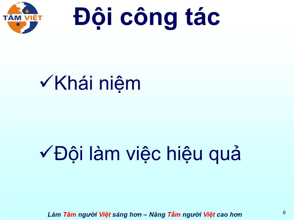 Bài giảng Tinh thần đồng đội trang 6