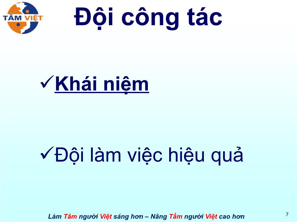 Bài giảng Tinh thần đồng đội trang 7