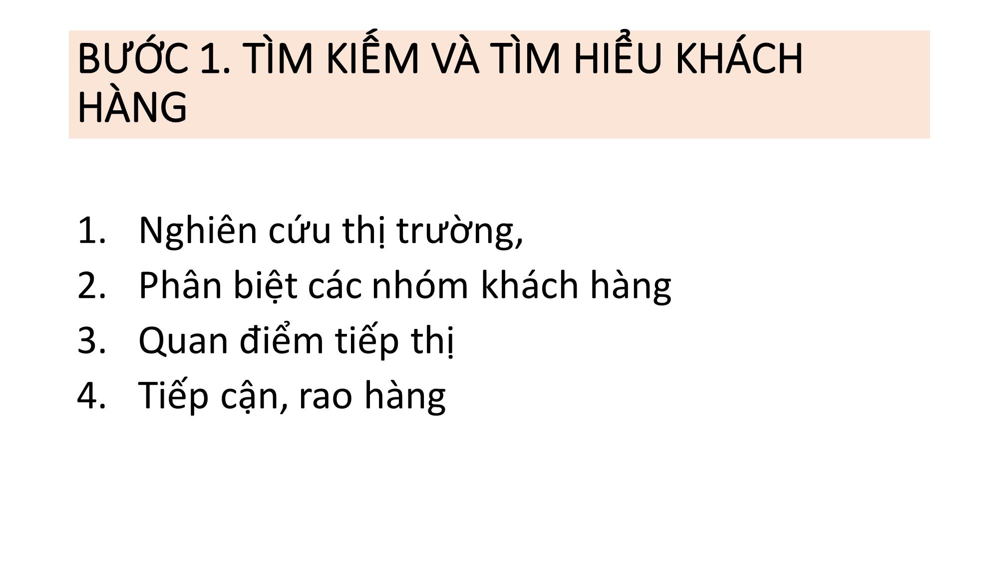 Bài giảng Nghiệp vụ bán hàng trang 7